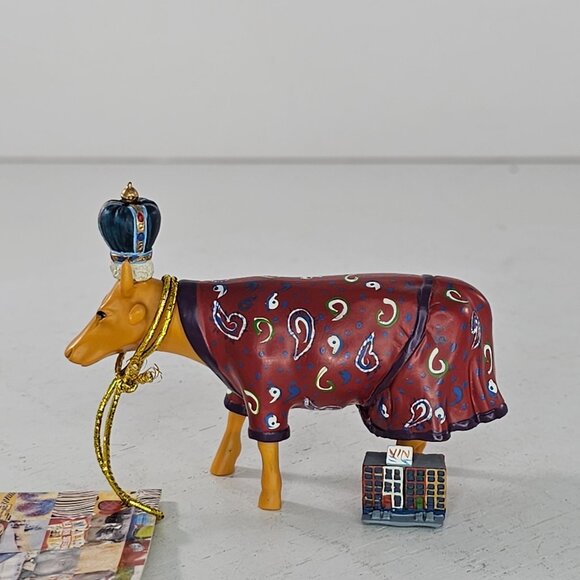 Cow Parade Mini Moo The Queen Of Queens Figurine #23150 - Picture 8 of 8